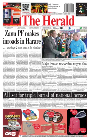 The Herald (Zimbabwe) - 29 avr. 2024