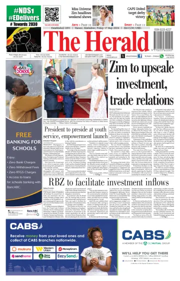 The Herald (Zimbabwe) - 17 五月 2024