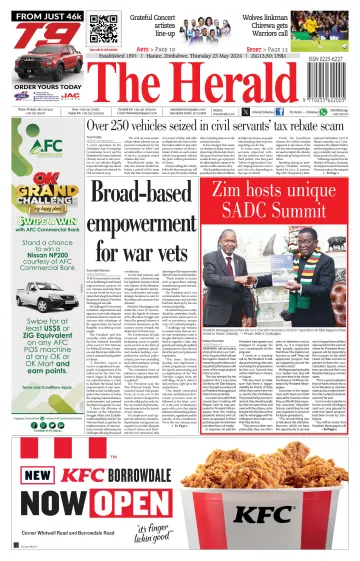 The Herald (Zimbabwe) - 23 Bealtaine 2024