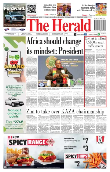 The Herald (Zimbabwe) - 30 Mai 2024