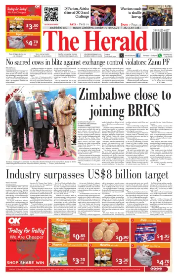 The Herald (Zimbabwe) - 10 juin 2024