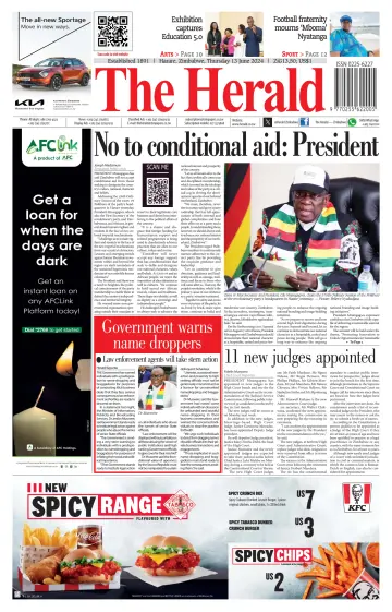 The Herald (Zimbabwe) - 13 Jun 2024