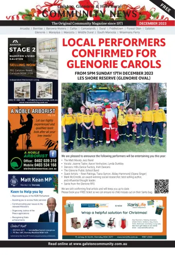 Galston, Glenorie and Hills Rural News - 01 дек. 2023