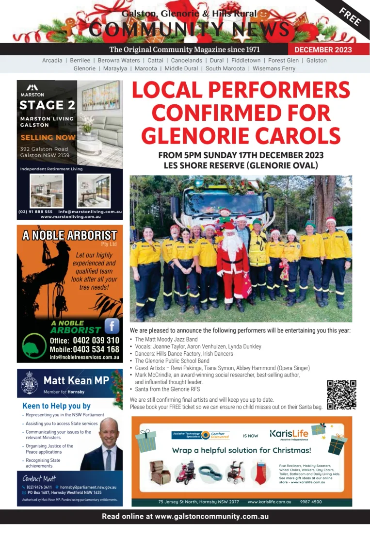Galston, Glenorie and Hills Rural News