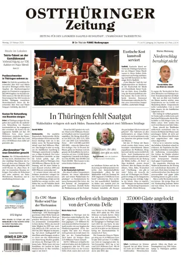 Ostthüringer Zeitung (Rudolstadt) - 19 Feb 2024