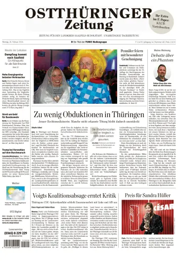 Ostthüringer Zeitung (Rudolstadt) - 26 Feb 2024