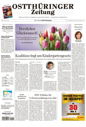 Ostthüringer Zeitung (Rudolstadt) - 8 Mar 2024