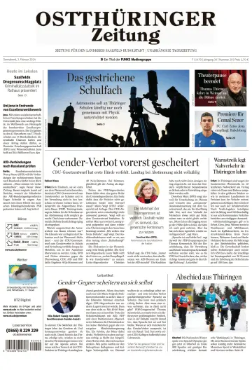 Ostthüringer Zeitung (Saalfeld) - 3 Feb 2024