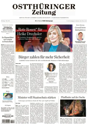 Ostthüringer Zeitung (Saalfeld) - 07 Mai 2024