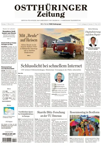 Ostthüringer Zeitung (Schleiz) - 13 Feb 2024