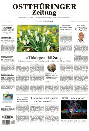 Ostthüringer Zeitung (Schleiz) - 19 Feb 2024