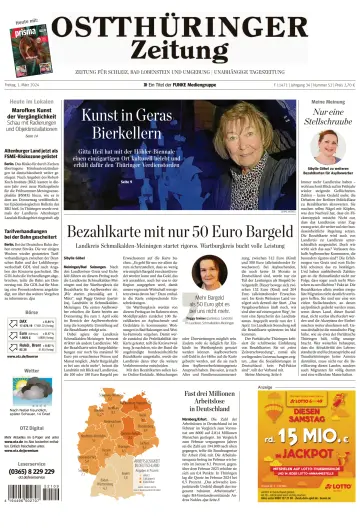 Ostthüringer Zeitung (Schleiz) - 1 Mar 2024