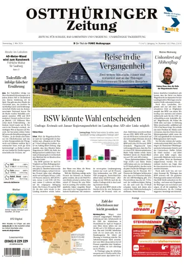 Ostthüringer Zeitung (Schleiz) - 2 May 2024