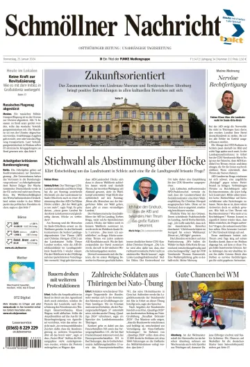 Ostthüringer Zeitung (Schmölln) - 25 Jan 2024