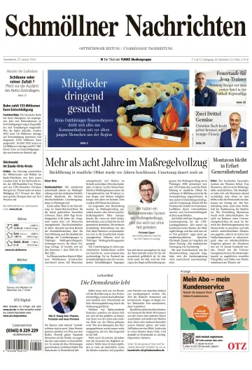 Ostthüringer Zeitung (Schmölln) - 27 Jan 2024