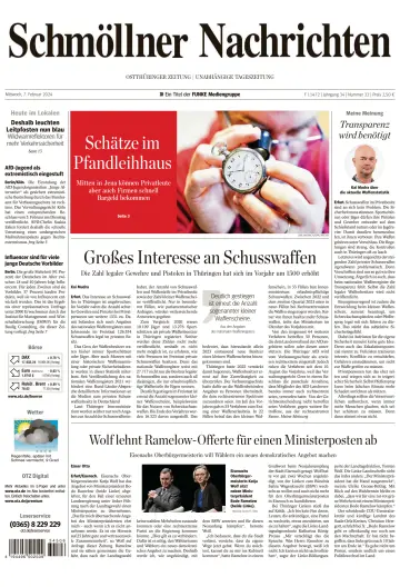 Ostthüringer Zeitung (Schmölln) - 7 Feb 2024