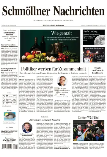Ostthüringer Zeitung (Schmölln) - 24 Feb 2024