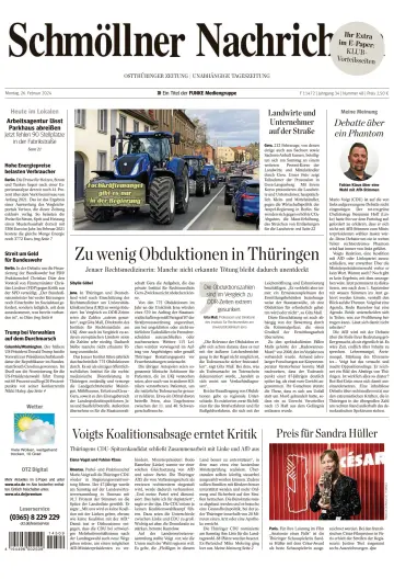 Ostthüringer Zeitung (Schmölln) - 26 Feb 2024
