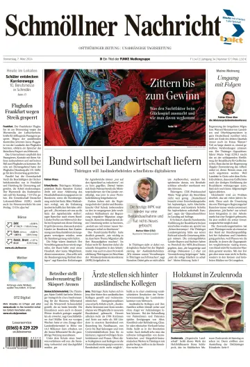 Ostthüringer Zeitung (Schmölln) - 7 Mar 2024