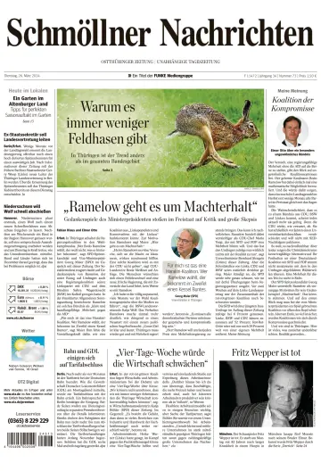 Ostthüringer Zeitung (Schmölln) - 26 Mar 2024