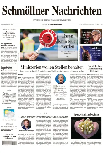 Ostthüringer Zeitung (Schmölln) - 06 4月 2024