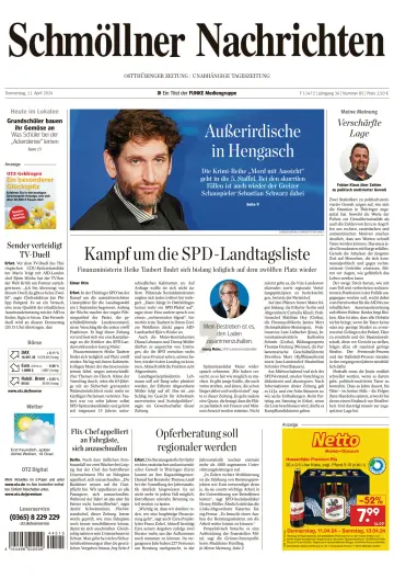 Ostthüringer Zeitung (Schmölln) - 11 4月 2024