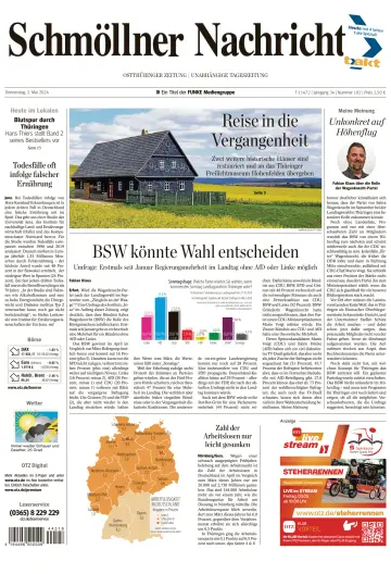 Ostthüringer Zeitung (Schmölln) - 2 May 2024