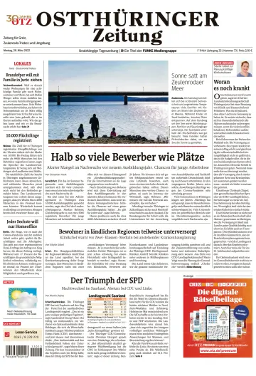 Ostthüringer Zeitung (Zeulenroda-Triebes) - 28 Mar 2022