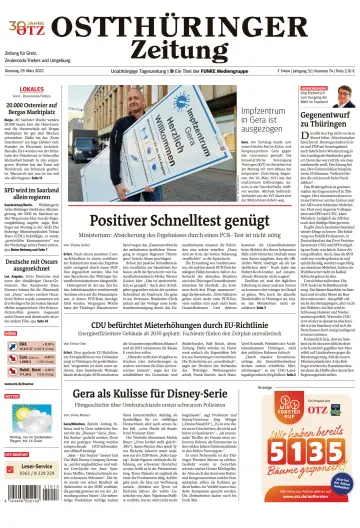 Ostthüringer Zeitung (Zeulenroda-Triebes) - 29 Mar 2022