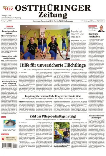 Ostthüringer Zeitung (Zeulenroda-Triebes) - 4 Apr 2022