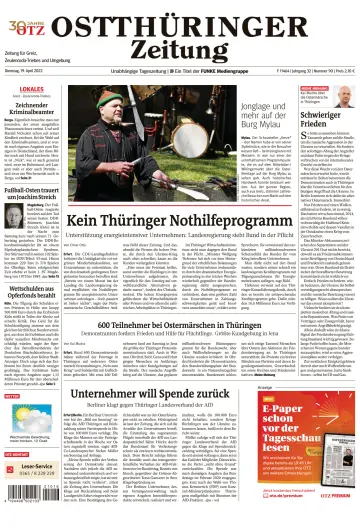 Ostthüringer Zeitung (Zeulenroda-Triebes) - 19 Apr 2022