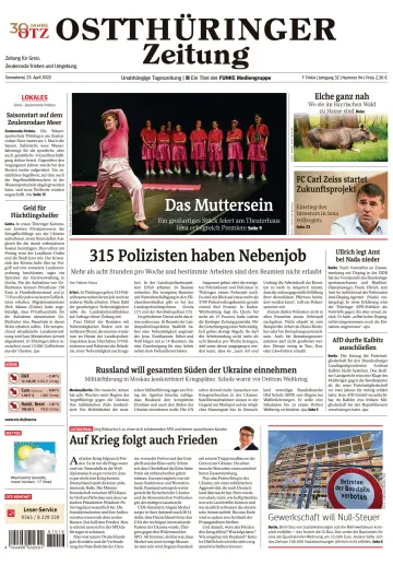 Ostthüringer Zeitung (Zeulenroda-Triebes) - 23 Apr 2022
