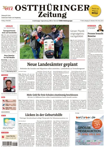 Ostthüringer Zeitung (Zeulenroda-Triebes) - 6 May 2022