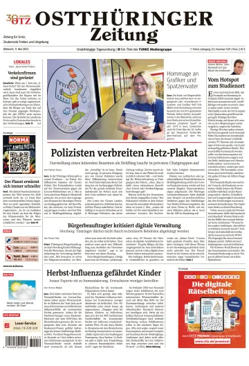 Ostthüringer Zeitung (Zeulenroda-Triebes) - 11 May 2022