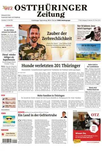 Ostthüringer Zeitung (Zeulenroda-Triebes) - 14 May 2022