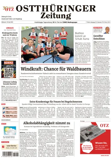 Ostthüringer Zeitung (Zeulenroda-Triebes) - 18 May 2022