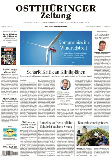 Ostthüringer Zeitung (Zeulenroda-Triebes) - 15 Jun 2022