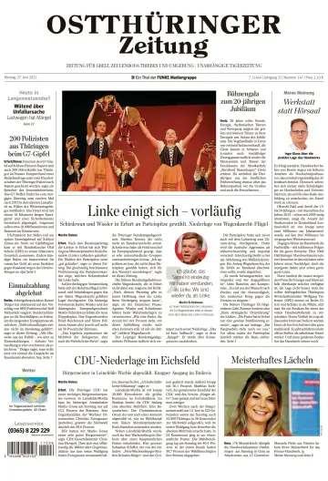 Ostthüringer Zeitung (Zeulenroda-Triebes) - 27 Jun 2022