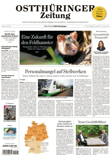 Ostthüringer Zeitung (Zeulenroda-Triebes) - 1 Jul 2022