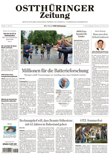 Ostthüringer Zeitung (Zeulenroda-Triebes) - 11 Jul 2022