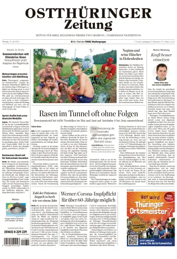 Ostthüringer Zeitung (Zeulenroda-Triebes) - 25 Jul 2022