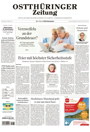 Ostthüringer Zeitung (Zeulenroda-Triebes) - 4 Aug 2022