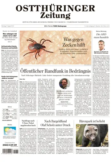 Ostthüringer Zeitung (Zeulenroda-Triebes) - 9 Aug 2022