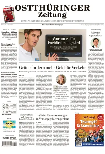 Ostthüringer Zeitung (Zeulenroda-Triebes) - 12 Aug 2022