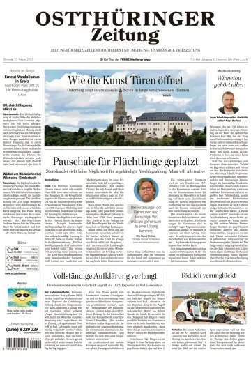 Ostthüringer Zeitung (Zeulenroda-Triebes) - 23 Aug 2022