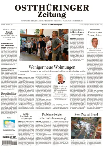 Ostthüringer Zeitung (Zeulenroda-Triebes) - 29 Aug 2022