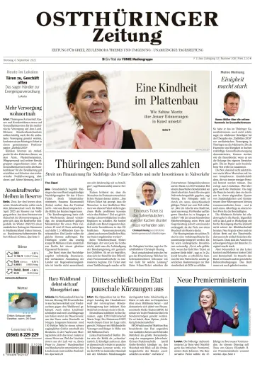 Ostthüringer Zeitung (Zeulenroda-Triebes) - 6 Sep 2022