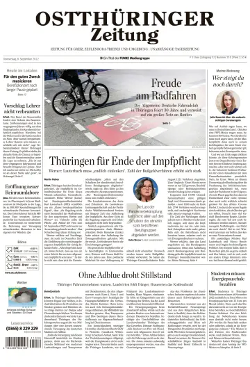 Ostthüringer Zeitung (Zeulenroda-Triebes) - 8 Sep 2022