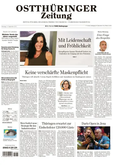 Ostthüringer Zeitung (Zeulenroda-Triebes) - 13 Sep 2022