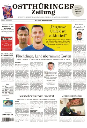 Ostthüringer Zeitung (Zeulenroda-Triebes) - 16 Sep 2022
